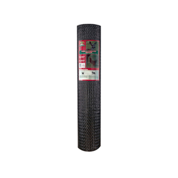 American Nettings Deer & Poultry Fencing, 0.91 x 15.24 m (3' x 50'), Black
