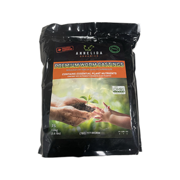 Annelida Premium Worm Castings (3 L)