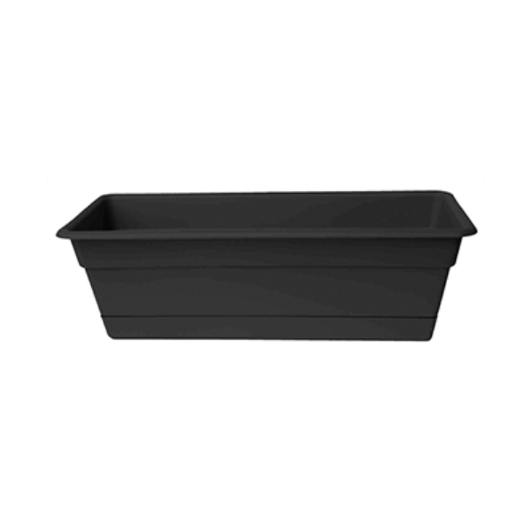 Bloem 60 cm (24") Dura Cotta Window Box, Black