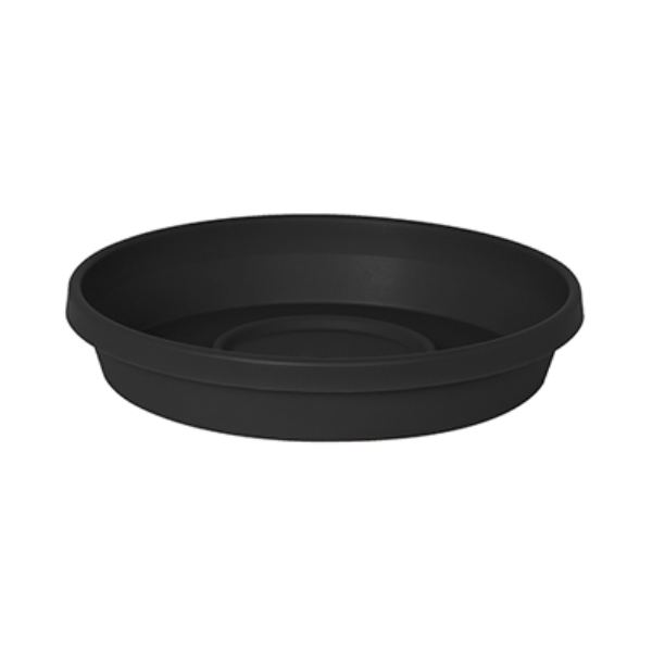 Bloem 25 cm (10") Terra Saucer, Black