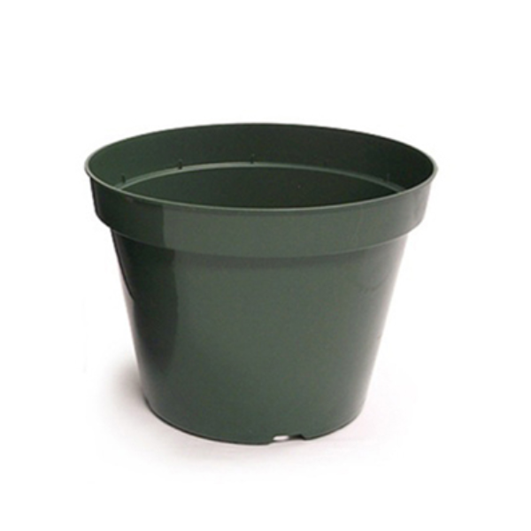 Elite Azalea 25 cm (10") Round Plastic Pot, Green