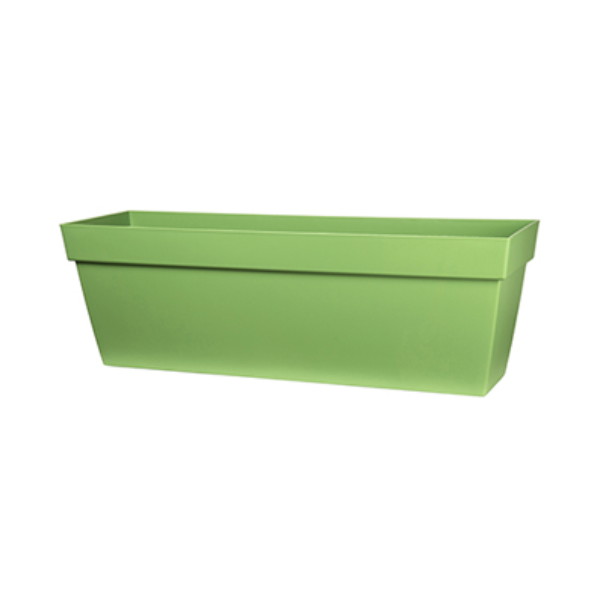 DCN Plastic Viva Grow Box Self-Watering Planter, 76 cm (30"), Green