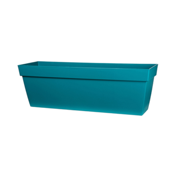 DCN Plastic Viva Grow Box Self-Watering Planter, 76 cm (30"), Blue