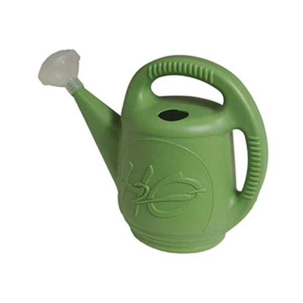 DCN Plastic H2O Watering Can, 7.6 L (2 Gal), Green