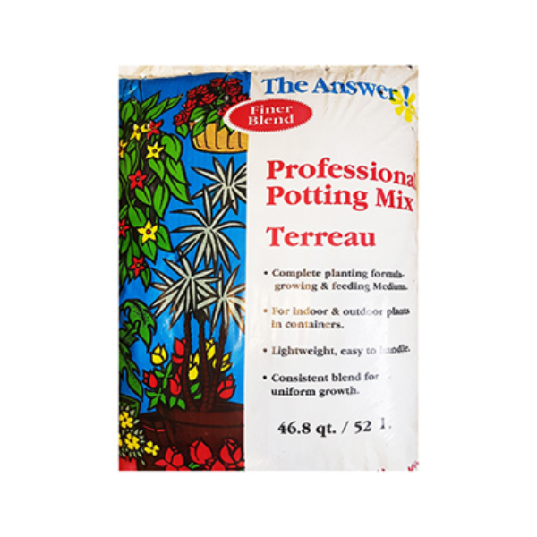 The Answer! Professional Potting Mix, 52 L (50/plt)