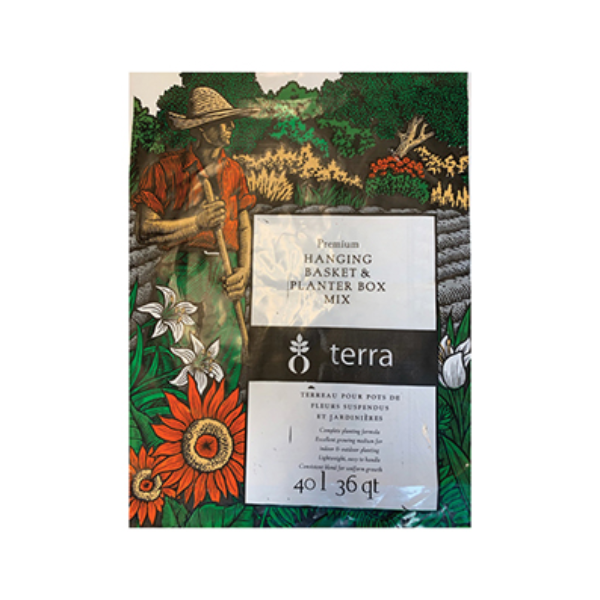 Terra Hanging Basket & Planter Box Mix, 40 L (36 qt)