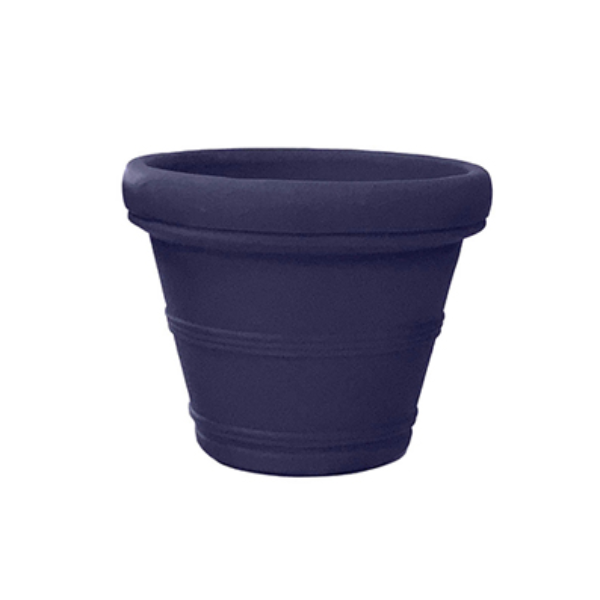 Evergarden Eldora Round 89 cm (35") Resin Planter, Navy