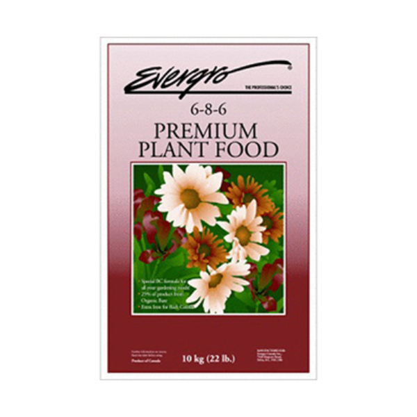 Evergro Premium Plant Food 6-8-6, 10 kg (22 lb)