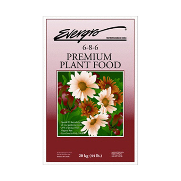 Evergro Premium Plant Food 6-8-6, 20 kg (44.1 lb)