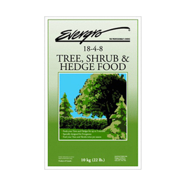 Evergro Tree, Shrub, & Hedge Food 18-4-8, 10 kg (22 lb)
