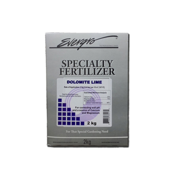 Evergro Dolomite Lime Specialty Fertilizer, 2 kg (4.4 lb)