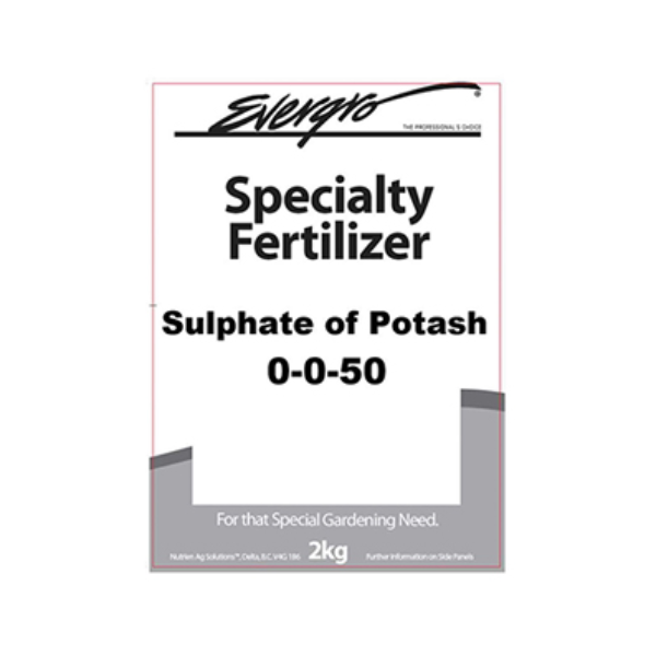 Evergro Sulphate of Potash Specialty Fertilizer 0-0-50, 2 kg (4.4 lb)
