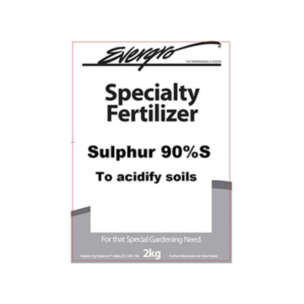 Evergro Sulphur 90% Specialty Fertilizer, 2 kg (4.4 lb)