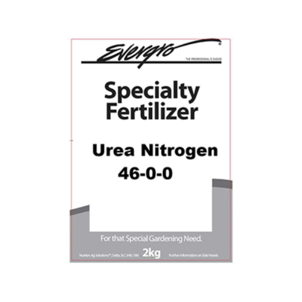 Evergro Urea Nitrogen Specialty Fertilizer 46-0-0, 2 kg (4.4 lb)