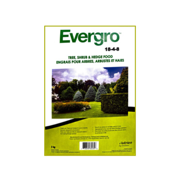 Evergro Tree, Shrub, & Hedge Food 18-4-8, 2 kg (4.4 lb)