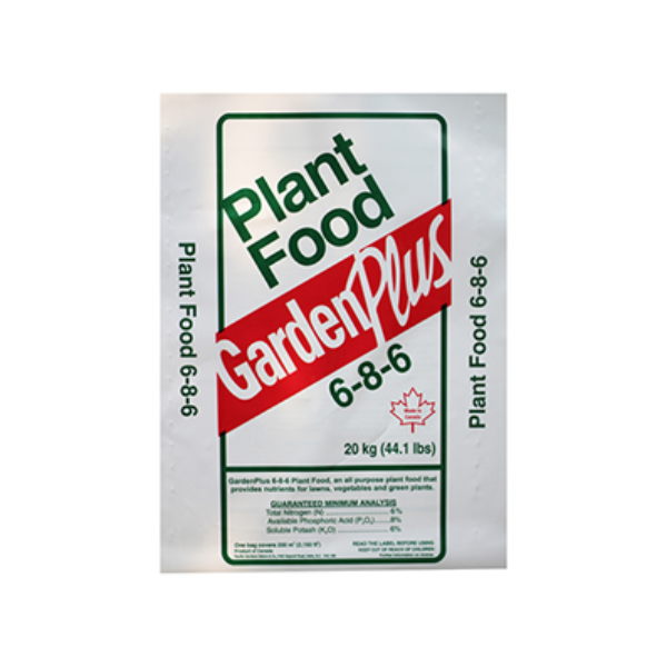 Evergro GardenPlus Plant Food 6-8-6, 20 kg (44.1 lb)