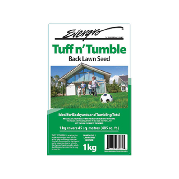 Evergro Tuff n' Tumble Back Lawn Seed, 1 kg (2.2 lb)
