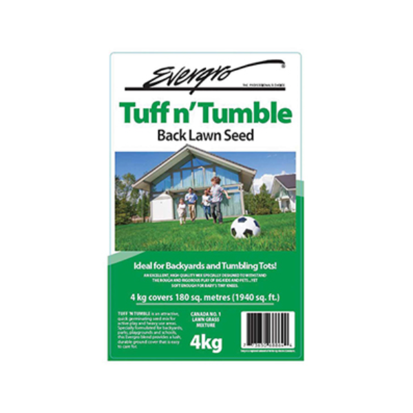Evergro Tuff n' Tumble Back Lawn Seed, 4 kg (8.8 lb)