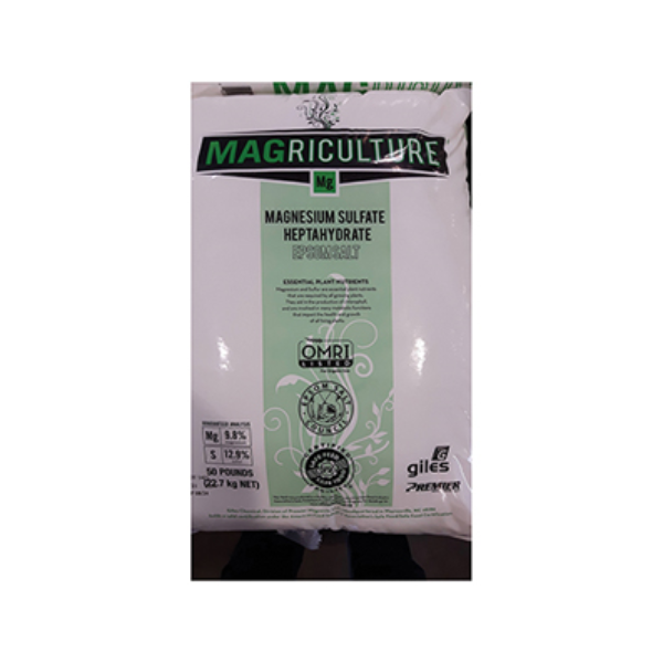 Magnesium Sulphate Epsom Salts, 25 kg (55 lb)