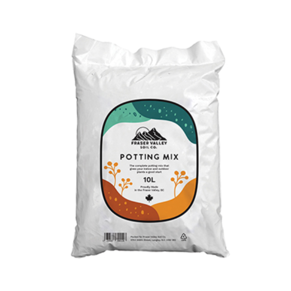 Fraser Valley Soil Co Potting Mix 10 L (125/pl)