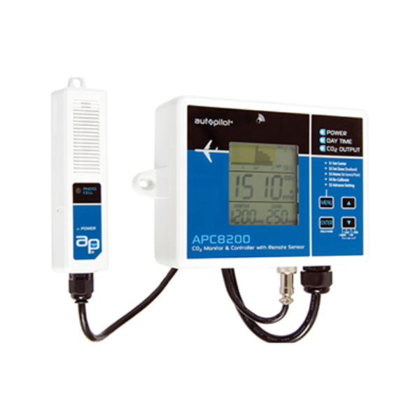 Autopilot Digital CO2 Monitor & Controller w/15' Remote Sensor