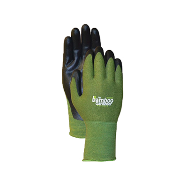Bellingham Bamboo Gardener C5371 Nitrile Palm Glove, Small