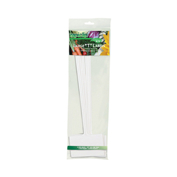 Luster Leaf RapiClip 33 cm (13") Large "T" Plant Labels (5 Pack)