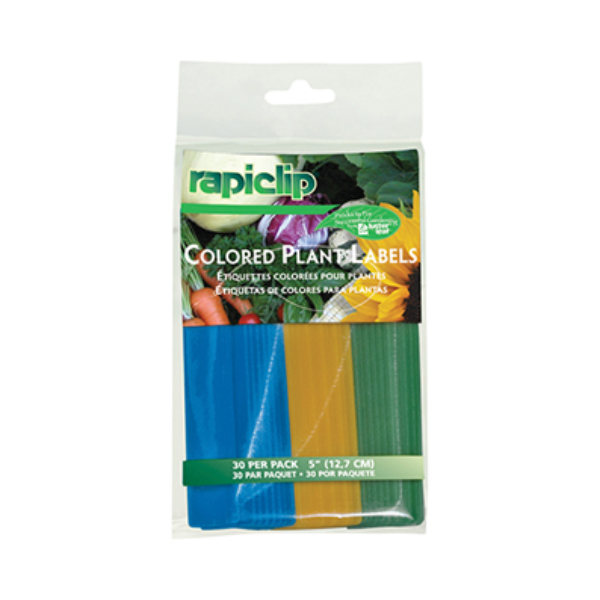 Luster Leaf RapiClip 12.7 (5") Colored Plant Labels (30 Pack)