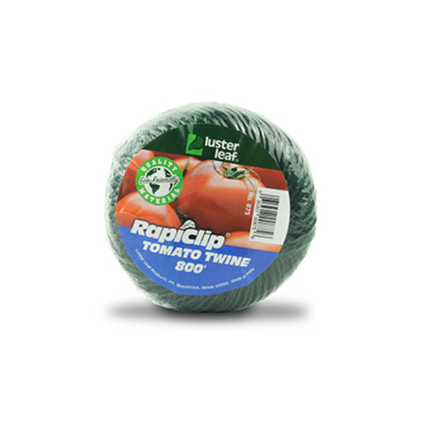 Luster Leaf RapiClip Green Jute Tomato Twine, 244 m (800') Roll