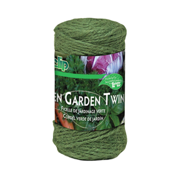 Luster Leaf RapiClip Green Jute Garden Twine, 60 m (200') Roll