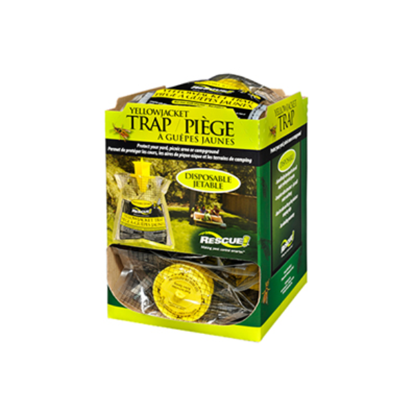 RESCUE! Disposable Yellowjacket Trap, Western Canada, Shelf Display