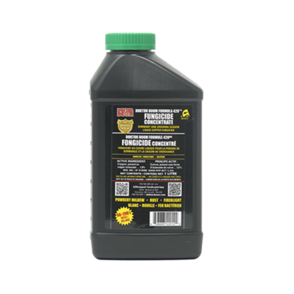 Doktor Doom Formula 420 Fungicide Concentrate, 1.8% Copper, 1 L