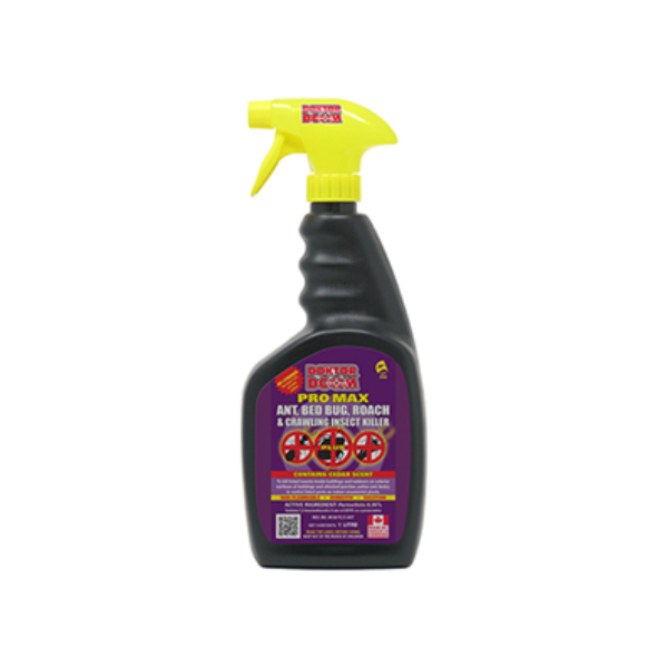 Doktor Doom Pro Max Ant, Bed Bug, Roach, & Crawling Insect Killer Plus, 1 L