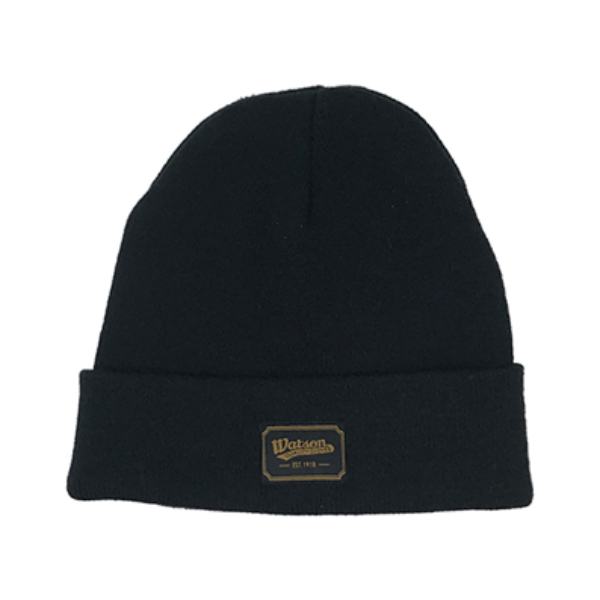Watson Cuffed Toque Black