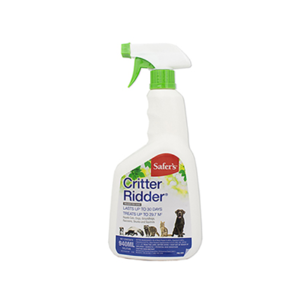 Safer's Critter Ridder Ready-To-Use Liquid Animal Repellent (940 mL)