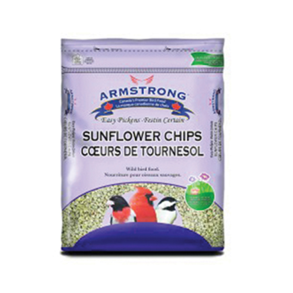 Armstrong Black Oil Sunflower Chips (9.07 kg)