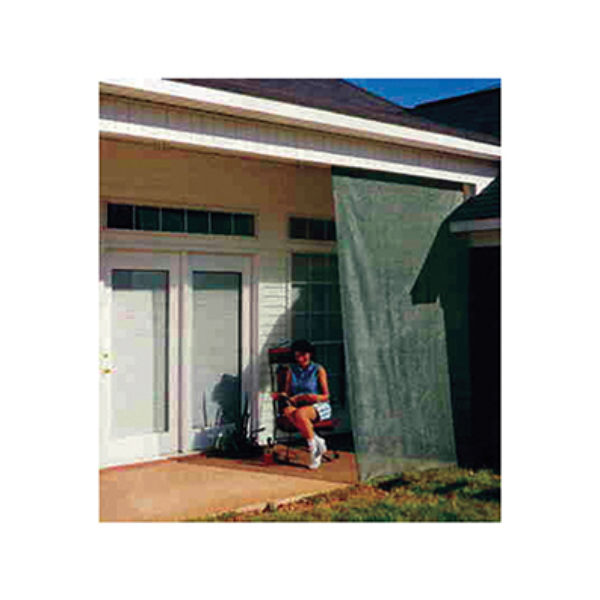 DeWitt Knitted Shade Cloth, 60% Green, 3.66 x 30.48 m (12' x 100') Folded to 0.9 m (3')