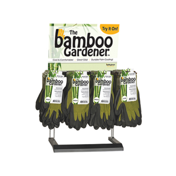 Bellingham Bamboo Gardener C5371 Counter Top Glove Display (48 pairs)