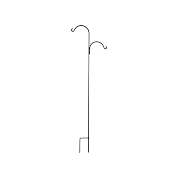 Evergarden Shepherd Hook, Double Offset, 1.5 m x 63 cm (60" x 24.75")