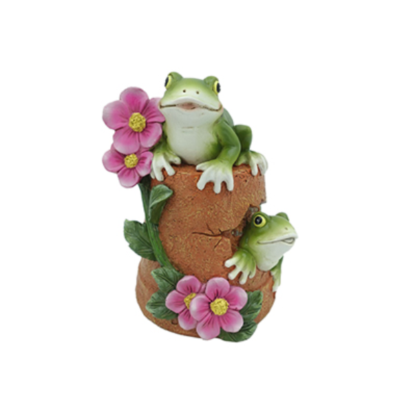 Evergarden Toad Garden Décor, 15.5 x 14.5 x 20.5 cm