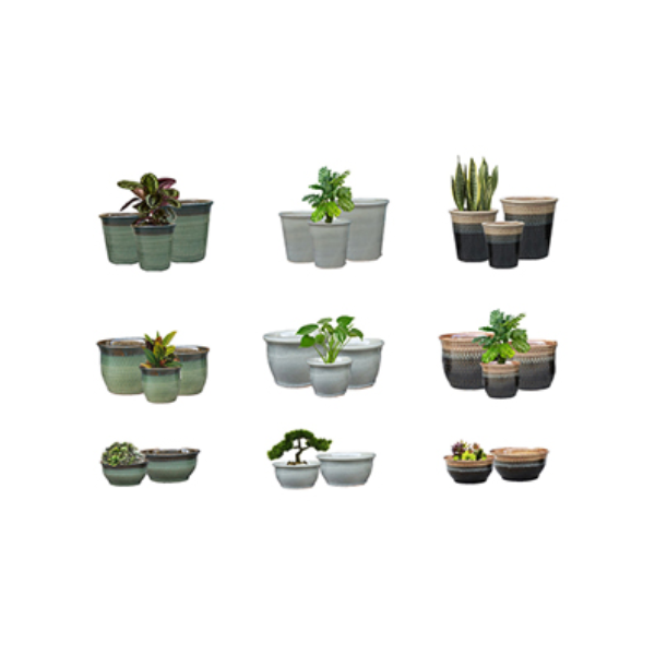 Evergarden Meadow Brew Collection Ceramic Pots (19 Sets)