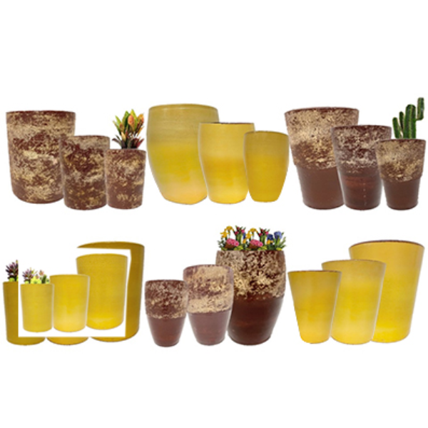Evergarden Kona Collection Ceramic Pots w/ Succulent Pots (90 pcs)