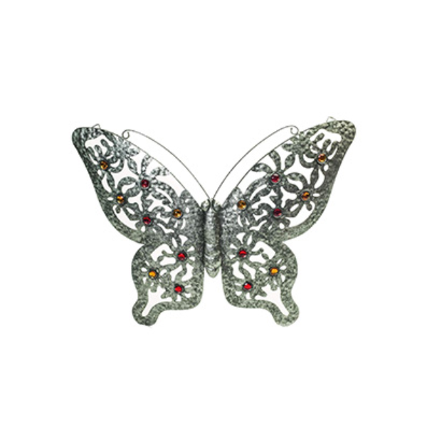 Wall Art Galvanized Butterfly