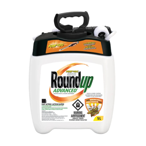 Roundup Advanced Weed Control Ready-To-Use Pump n' Go Spray, 5 L