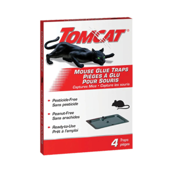 Tomcat Mouse Glue Traps (4-Pack)