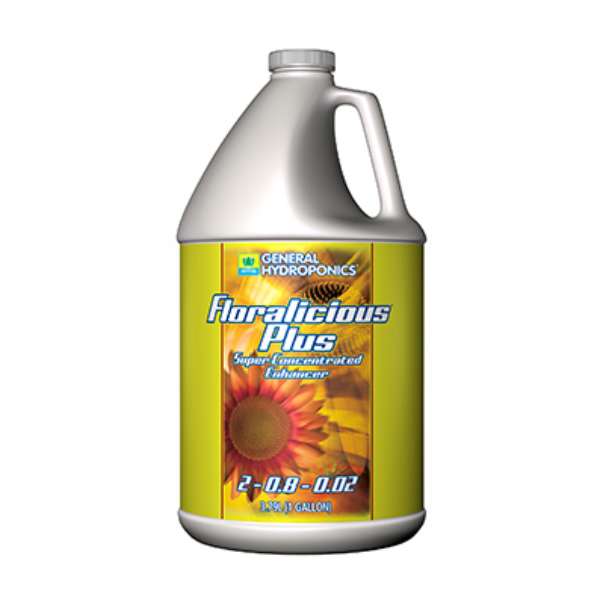 General Hydroponics Floralicious Plus 2-0.8-0.5, 4 L (1 gal) [HGC734301]